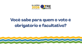 Constituição Federal também define quem não pode se alistar como eleitor/a
