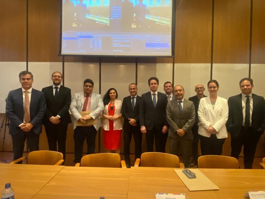 DEMOCRACIA E PROCESSO ELEITORAL EM DIÁLOGO Juristas do Brasil e do Peru debatem processo eleitoral e integridade das eleições em seminário ...