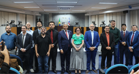 O Tribunal Regional Eleitoral do Maranhão empossou, nesta quarta-feira, 18 de março, nove novos ...