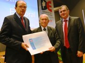José Ribamar Caldas Furtado (conselheiro TCE-MA), José Carlos Sousa Silva (jurista do TRE-MA) e ...