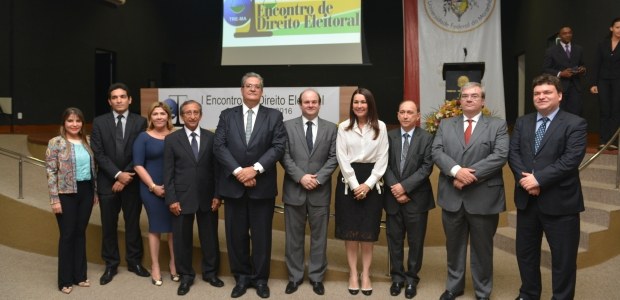 Encontro de direito eleitoral - autoridades