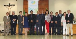 O desembargador José Eulálio Figueiredo de Almeida, ouvidor eleitoral do Maranhão, participou no...