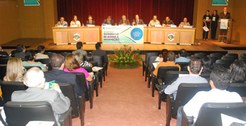 O juiz José Jorge Figueiredo dos Anjos (ouvidor regional eleitoral do Maranhão) - acompanhado da...