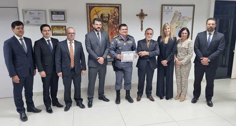 30/03/23 - Entrega da Medalha ao comandante Emerson Bezerra PMMA