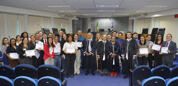 Entrega de certificados - Excelência na Gestão 2017