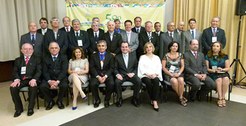 Foto Oficial do 58º Encontro do Colégio de Presidentes dos Tribunais Regionais Eleitorais, em Ma...