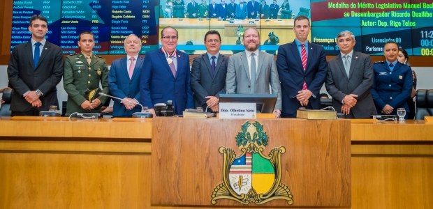 Homenagem da Assembleia Legislativa ao Presidente