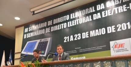 TRE-MA II e III Seminários de Direito Eleitoral do Maranhão Encerrando a programação dos II e III Seminários de Direito Eleitoral do Maranhão, os participan...