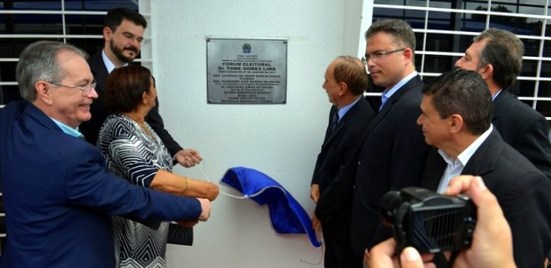 TRE-MA - Inauguração do Fórum Eleitoral de Chapadinha - Capa Inauguração beneficia mais de 68 mil eleitores das cidades de Chapadinha e Mata Roma