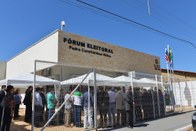 Fórum Eleitoral de Pastos Bons fica em local de fácil acesso aos eleitores