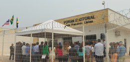 Inauguração Forum João Lisboa - predio