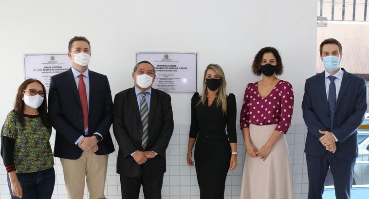 TRE-MA - Inauguradas novas instalações do Fórum Eleitoral de Itapecuru Inauguradas novas instalações do Fórum Eleitoral de Itapecuru