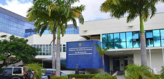 Opção 3 de foto institucional da fachada do Tribunal Regional Eleitoral do Maranhão