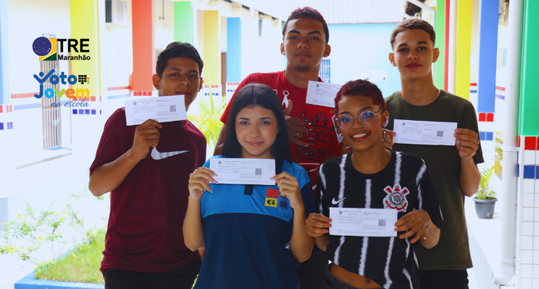 TRE-MA lançamento voto jovem 2026 lançamento voto jovem 2026 no Centro de Ensino Dr Geraldo Melo (bairro Cohab de São Luís)
