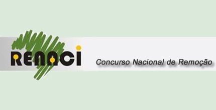 Logomarca do concurso nacional de remoção: RENACI. Outubro 2012.