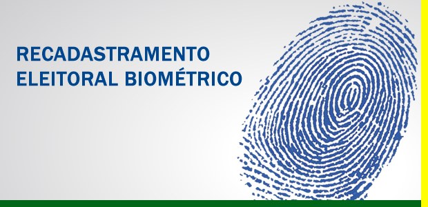 Logomarca do recadastro biométrico de São Luís.
