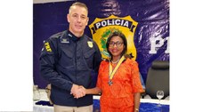 TRE-MA Medalha PRF MA da desembargadora Angela Salazar