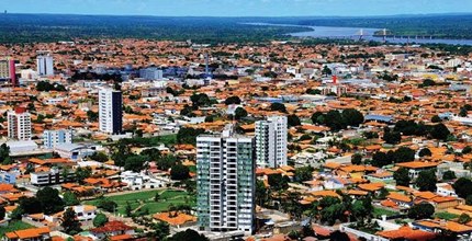 Vista aérea do município de Imperatriz - MA