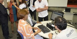 Cerimônia de oficialização do sistema de gerenciamento das Eleições referente ao 2º turno. dia 2...