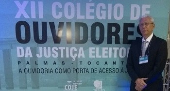 TRE-MA Ouvidor Júlio Praseres eleito vice-presidente do COJE 13/06/19 Ouvidor Júlio Praseres eleito vice-presidente do COJE