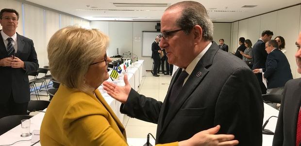 Presidente e Min. Rosa Weber