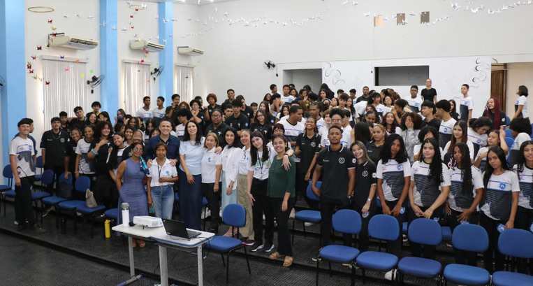 TRE-MA - Projeto Voto Jovem impulsiona cidadania no Centro Educa Mais João Francisco Lisboa A ação ocorreu no dia 19 de setembro