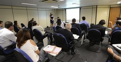 Gerentes de projetos de vários setores do Tribunal Regional Eleitoral do Maranhão se reuniram na...