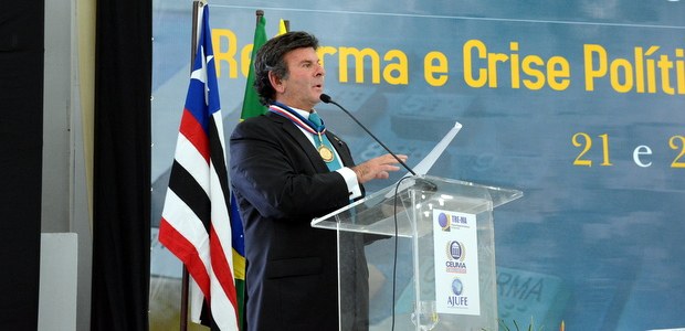 TRE-MA - Seminário de Direito Eleitoral - Reforma e Crise Política: Desafios da Justiça Eleitoral - 22.06.2018 - Ministro Luiz Fux - Capa Seminário de Direito Eleitoral - Reforma e Crise Política: Desafios da Justiça Eleitoral - 22.06...