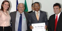 O desembargador José Bernardo Silva Rodrigues, presidente do Tribunal Regional Eleitoral do Mara...