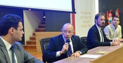 Juiz federal Clodomir Reis fez a palestra de abertura do Simpósio com o tema financiamento de ca...