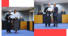 25/01/24 - Solenidade investidura Rosângela Prazeres e Antonio Pontes na EJE e Ouvidoria