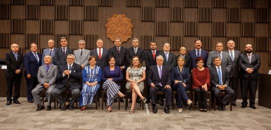 Foto oficial do 45º Encontro do Colégio de Corregedores Eleitorais em BH