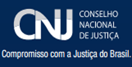Logotipo do CNJ: Compromisso com a justiça
