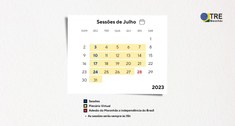 Sessões de julho 2023