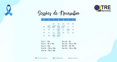 Sessões de novembro