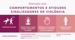 Card 6 - Atenção aos comportamentos e atitudes sinalizadores de violência