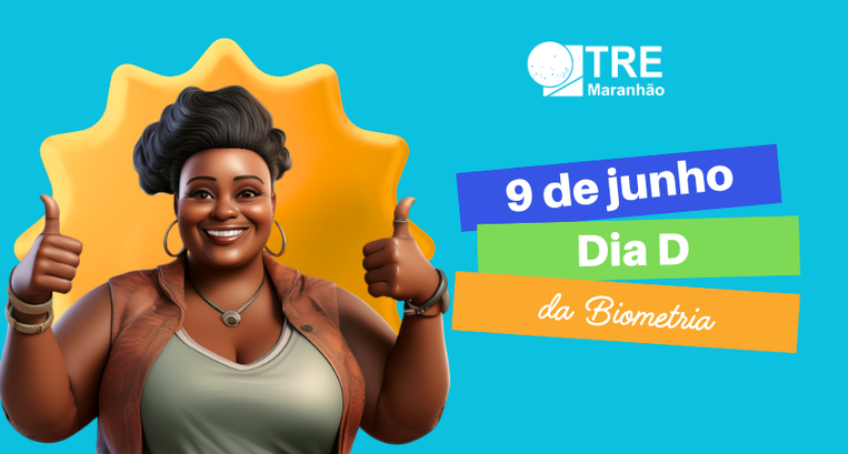 TRE-MA Dia D da Biometria imagem ilustrativa do Dia D da Biometria
