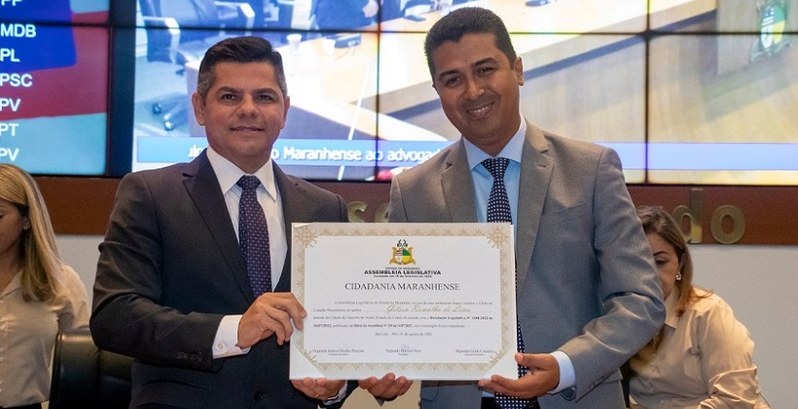 TRE-MA - Gilson Ramalho é homenageado com Título de Cidadão Maranhense Gilson Ramalho é homenageado com Título de Cidadão Maranhense