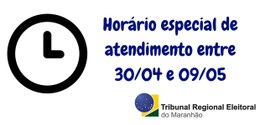 Horário especial atendimento fechamento do cadastro 2018