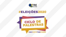 Logo Ciclo de Palestras das Eleições 2020