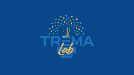 Logo TERMALAB fundo azul