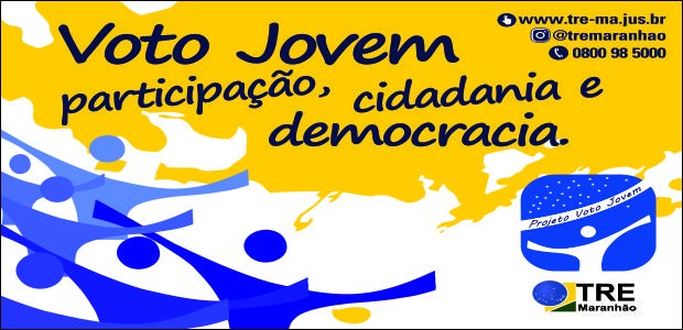Logomarca do Projeto Voto Jovem