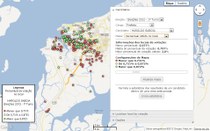 Mapa de votação do candidato Haroldo Sabóia no 1º turno das Eleições 2012