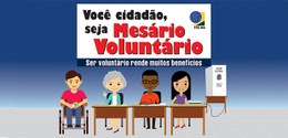 Logo Mesário Voluntário 2017