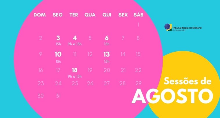 Sessões de agosto 2020
