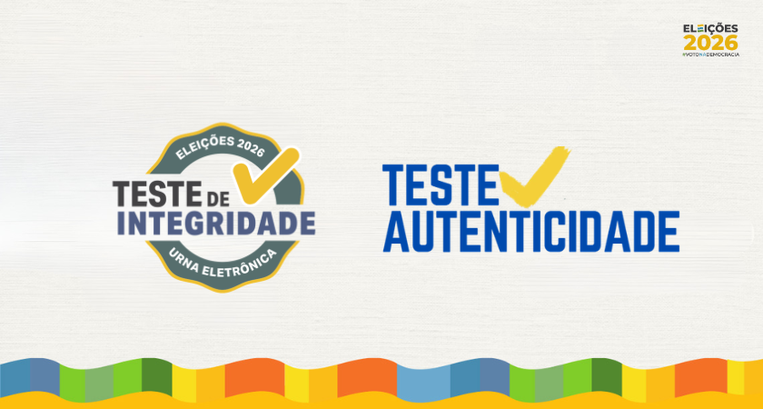 Teste de integridade e teste de autenticidade - Eleições 2026