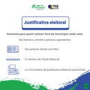 Pílula Mesário 13 - Justificativa eleitoral